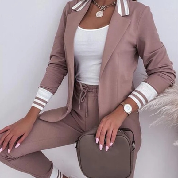 NEW woman suit size XL high weist high rise Casual suit office work career - Picture 3 of 5